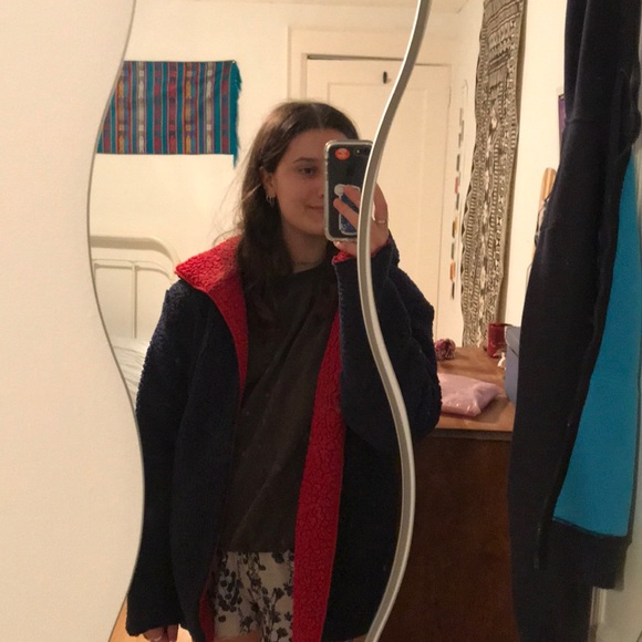 Reversible Fuzzy Jacket - Picture 3 of 3